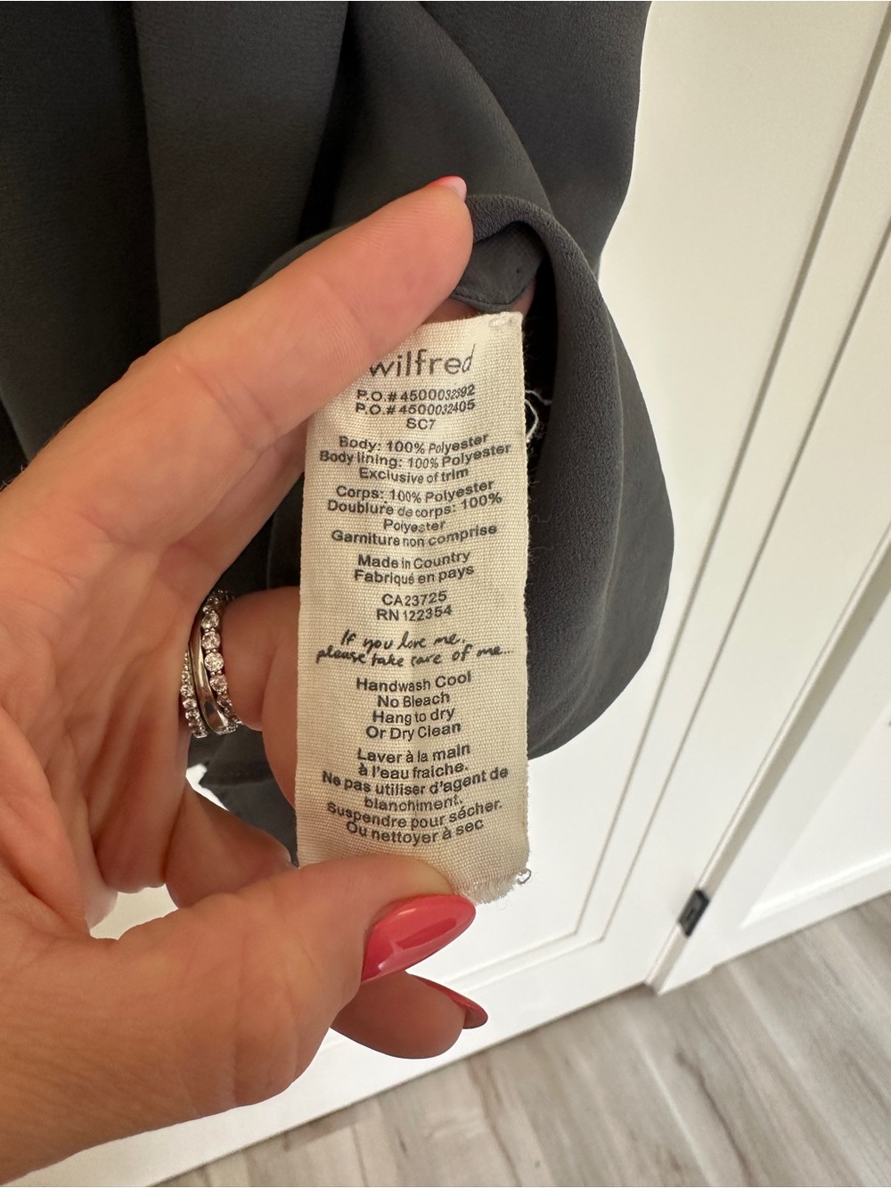 Wilfred Sleeveless Wrap Dress with Pockets | Medium - Picture 5 of 5